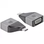Techly IADAP USBC-VGAC USB-grafische adapter 1920 x 1200 pixels zwart, zilver