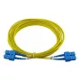 BlueOptics SFP3232BU2MK InfiniBand glasvezelkabel 2 m SC geel