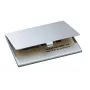 Visitekaartjethouder Sigel VZ135 aluminium zilver