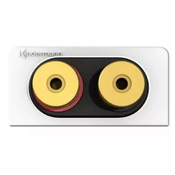 Kindermann Konnect Design Click luidsprekeraansluitplaat, schroefklemmen (7456000414)