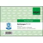 Bedrijfsformulier Sigel RC021 groen A6 q 100 vel