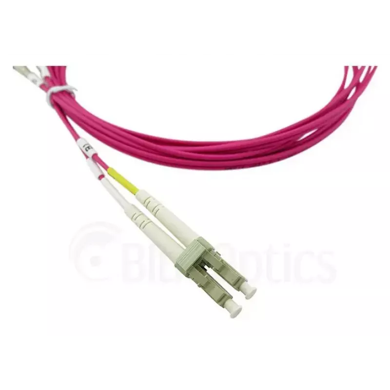 BlueOptics QK732A-BO InfiniBand/glasvezelkabel 1 m LC violet