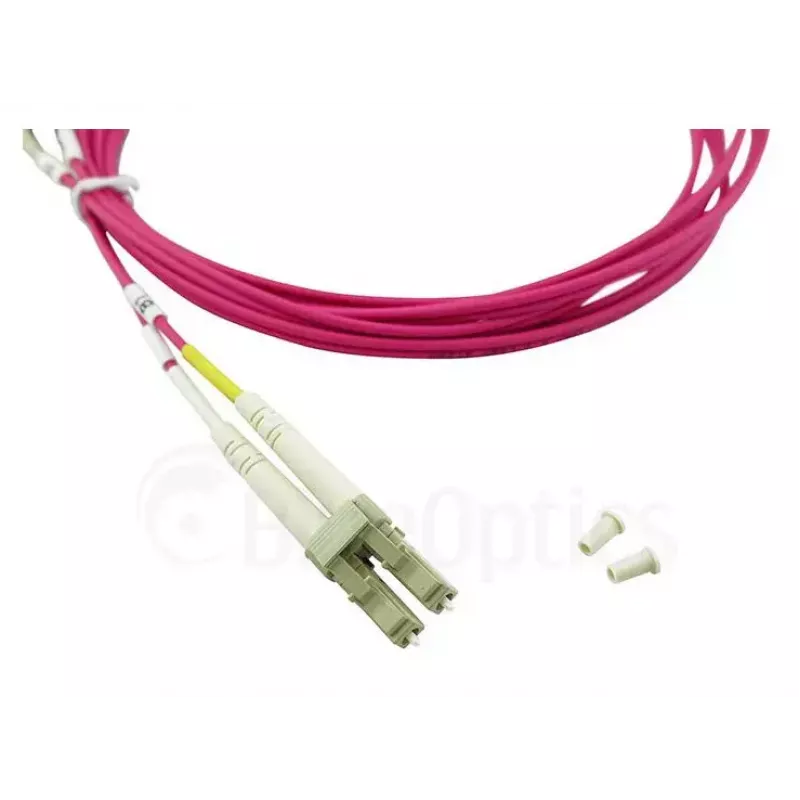 BlueOptics QK732A-BO InfiniBand/glasvezelkabel 1 m LC violet