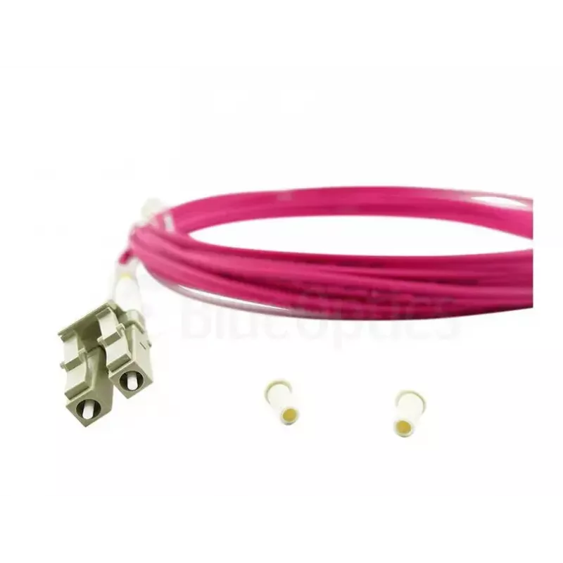 BlueOptics QK732A-BO InfiniBand/glasvezelkabel 1 m LC violet