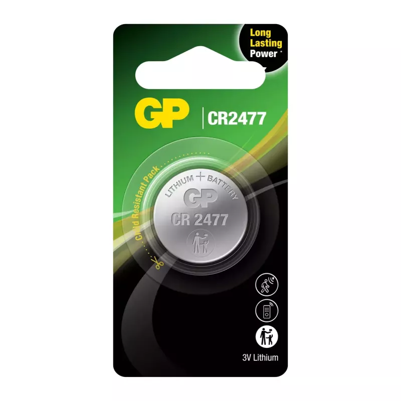 Eenmalige batterij GP Batteries 103239 CR2477 lithium-mangaan dioxide