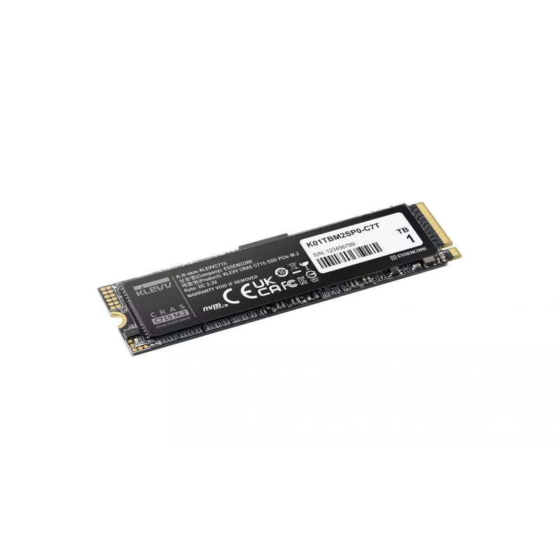 SSD KLEVV 1 TB M.2 2280 PCIe Gen3 NVMe K01TBM2SP0-C7T