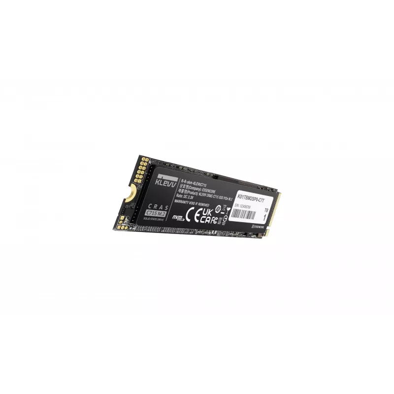 SSD KLEVV 1 TB M.2 2280 PCIe Gen3 NVMe K01TBM2SP0-C7T