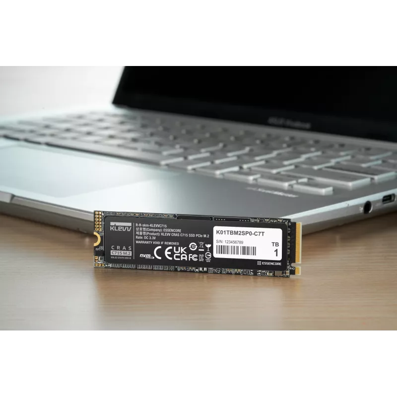 SSD KLEVV 1 TB M.2 2280 PCIe Gen3 NVMe K01TBM2SP0-C7T