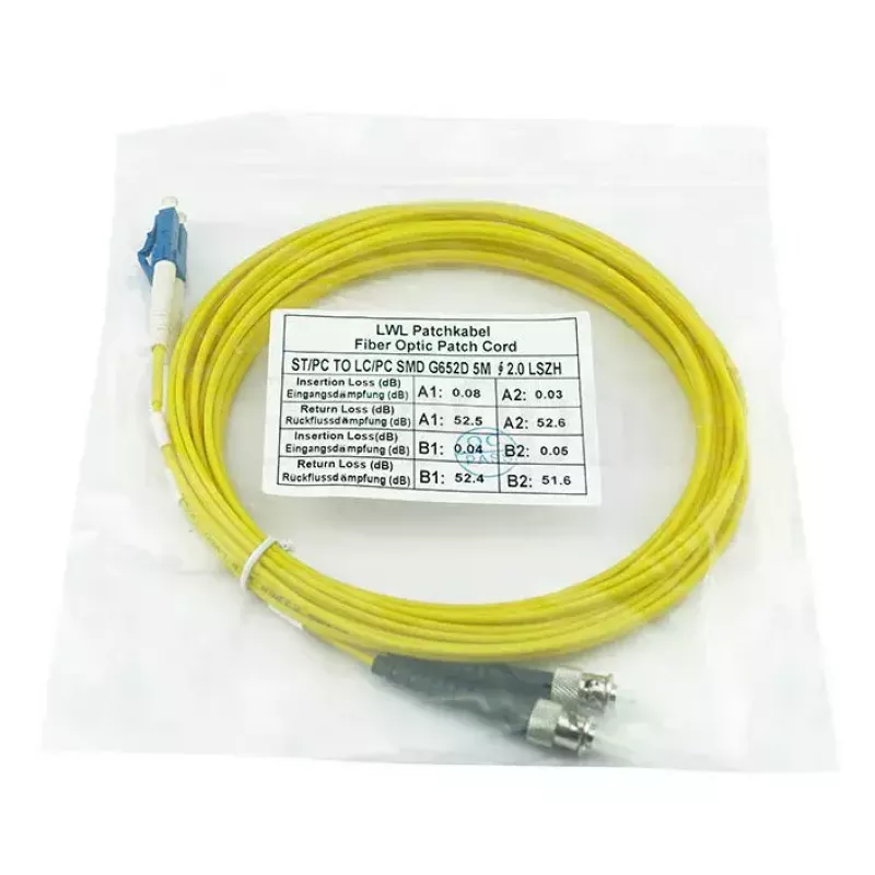 BlueOptics CAB-SMF-ST-LC-2-BO InfiniBand glasvezelkabel 2 m G.657.A1