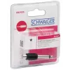 RCA-adapter Schwaiger KHA4010 533 6,3 mm zwart