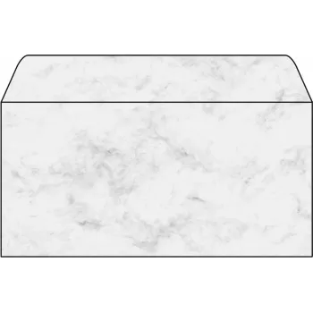 Sigel DP073 envelop DL (110 x 220 mm), grijs, 90 g/m²
