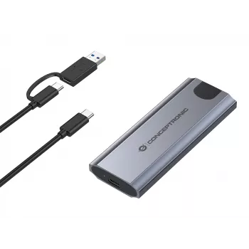 Conceptronic DANTE05G M.2 NVMe SSD-behuizing USB 3.2 Gen 2