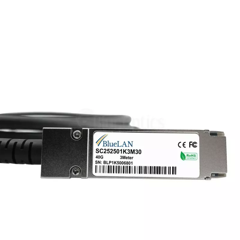 BlueOptics SP-CABLE-FS-QSFP+5-BL InfiniBand/glasvezelkabel 5 m zwart