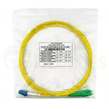Glasvezelkabel BlueOptics SFP3131BU5MS LC G.657.A1 5 m geel