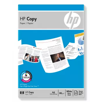 HP kopieerpapier 80 g/m² - 500 vel/A4/210 x 297 mm, 20 - 80 %, 15 - 35 °C, 0 - 40 °C, 210 mm, 50 mm, 297 mm
