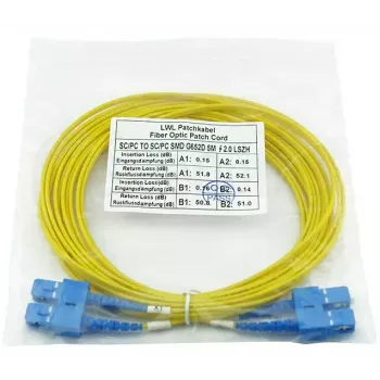 Glasvezelkabel BlueOptics CAB-SMF-SC-SC-1 1 m SC SC G.657.A1