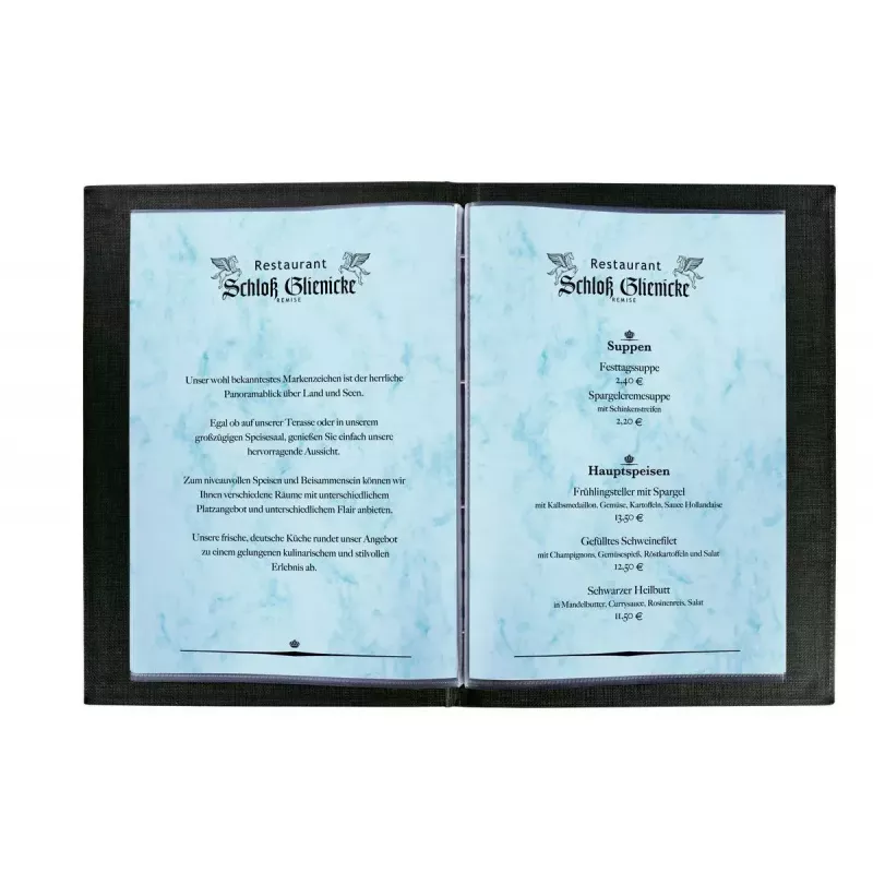 Kunstpapier vellen Sigel DP551 50 blad blauw 200 g/m²