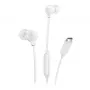 Motorola EARBUDS3CSWHITE hoofdtelefoon/headset bedraad in-ear gesprekken/muziek USB Type-C wit
