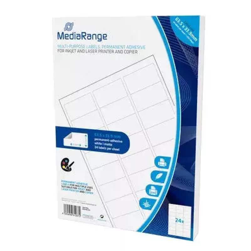 Zelfklevend etiket MediaRange MRINK150