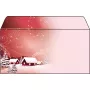 Envelop DL Sigel DU033 rood 50 stuks