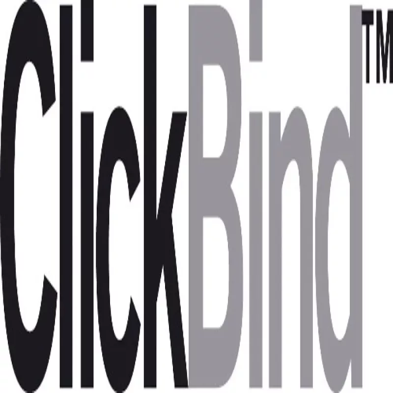 GBC ClickBind Spine A4 34R 8mm, zwart, 45 blad, kunststof, A4, 8 mm, 280 g