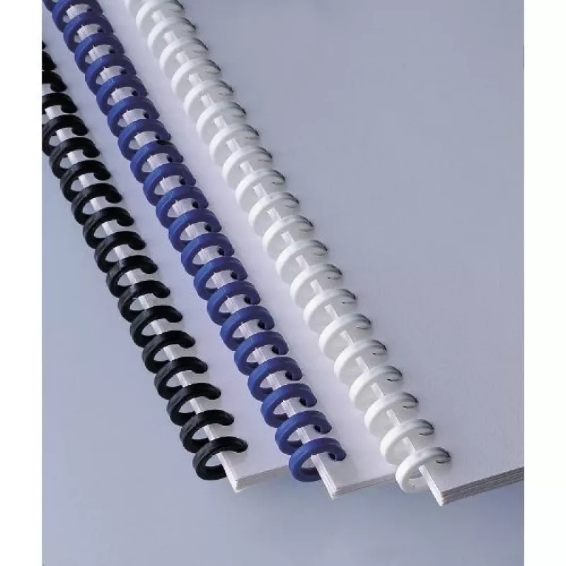 GBC ClickBind Spine A4 34R 8mm, zwart, 45 blad, kunststof, A4, 8 mm, 280 g