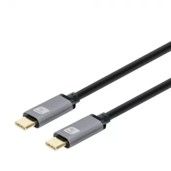 Techly ICOC-MUSB322-CM-010 USB 3.2 Gen 2-kabel, USB-C male, 1 m, zwart