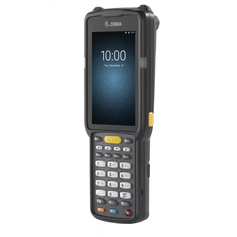 Zebra MC3300 handheld-mobiele computer 10,2 cm (4 inch) 800 x 480 pixel touchscreen 505 g zwart