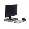 BakkerElkhuizen Q-Riser 50 Circular 76,2 cm bureau grijs