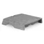 BakkerElkhuizen Q-Riser 50 Circular 76,2 cm bureau grijs