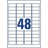 Zelfklevend etiket Avery J4791-25 afgeronde rechthoek