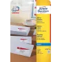Zelfklevend etiket Avery J4791-25 afgeronde rechthoek