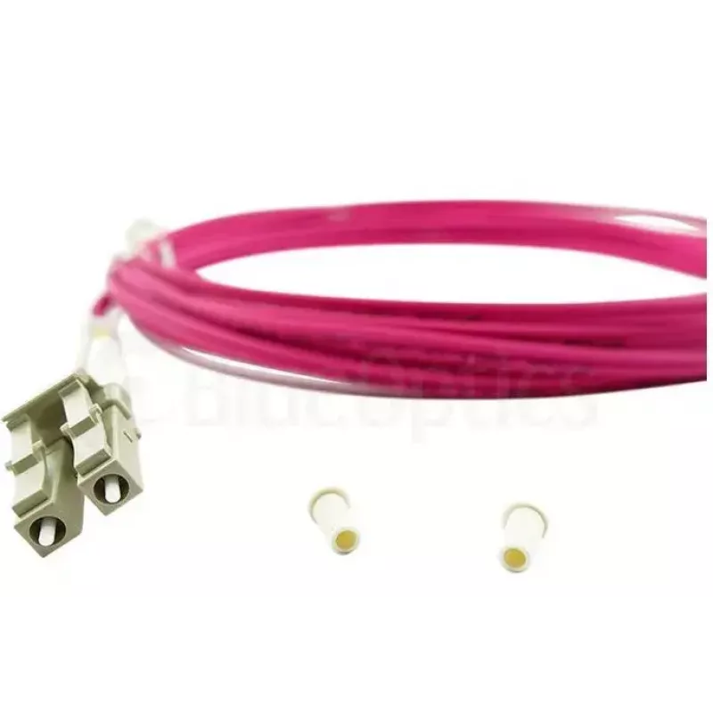 Glasvezelkabel BlueOptics SFP3131FU1.5MK LC OM4 1,5 m roze