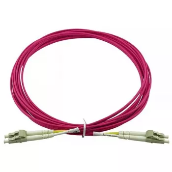 Glasvezelkabel BlueOptics SFP3131FU1.5MK LC OM4 1,5 m roze