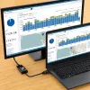 Techly kabeladapter converter HDMI naar VGA met audio-jackplug