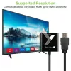 Techly kabeladapter converter HDMI naar VGA met audio-jackplug