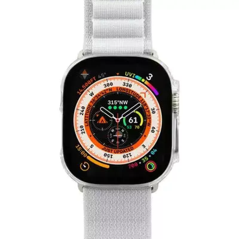 Hoesje LAUT Shield transparant glas polycarbonaat smartwatch