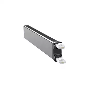 PATCHBOX C36STPXC6XXX1W kabelorganizer rack kabelgoot zwart, zilver, wit 1 st.