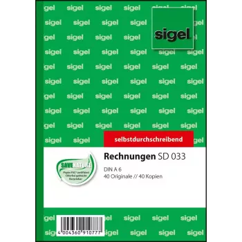 Bedrijfsformulier Sigel SD033