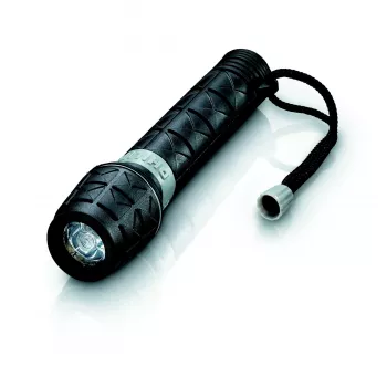 Handzaklamp Philips LightLife SFL3361/10 zwart rubber 2,4 V