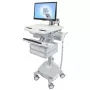 Multimediawagen Ergotron StyleView aluminium grijs wit