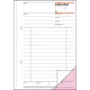 Bedrijfsformulier Sigel LI525 A5 roze wit