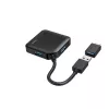 Hama USB-hub, 4 poorten, USB 3.2 Gen 1, 5 Gbit/s, incl. USB-C-adapter