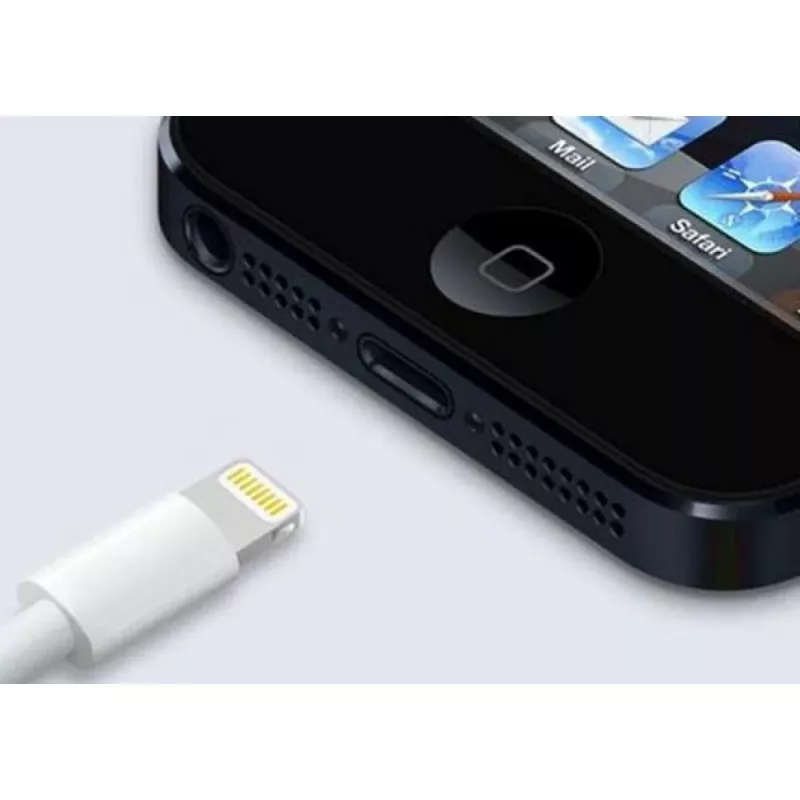 Techly ICOC APP-8WH1 Lightning-kabel 1 m wit