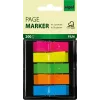 Bladwijzer Sigel HN489 flexibele bladwijzer blauw groen oranje rood geel 200 stuks