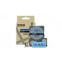 Labeltape Epson LK-6LBJ zwart blauw thermotransfer 2,4 cm