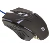 Sandberg Eliminator muis, rechtshandig, USB Type-A, 2400 DPI, zwart
