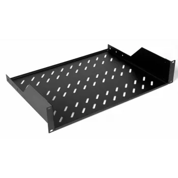Rackplateau Equip vast plateau 19' 2U 800MM zwart