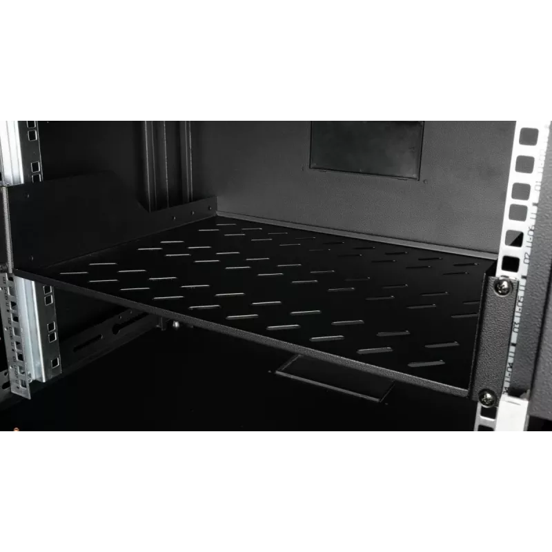 Rackplateau Equip vast plateau 19' 2U 800MM zwart