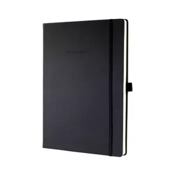 Schrijfnotitieboek Sigel CO111 A4 97 vel zwart